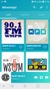 Mississippi radios online screenshot 3