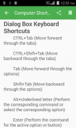 Computer Shortcut Keys screenshot 3