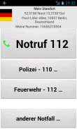 Mobile Notruf-App für Notfälle screenshot 4