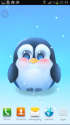 Chubby Pengu Live Wallpaper screenshot 2