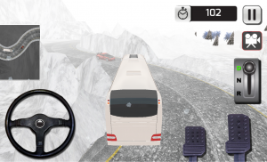 Winter Tour Bus Simulator screenshot 5