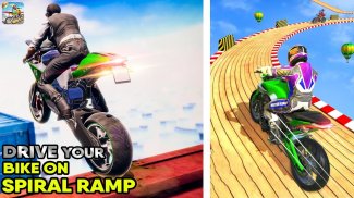 Bike stunts game & free bike game screenshot 2