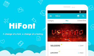 HiFont - Cool Fonts Text Free + Galaxy FlipFont screenshot 8
