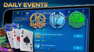 Pokerist की ओर से तीन पत्ती screenshot 4