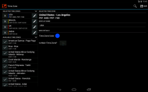 Multi Time Zone Clock screenshot 12