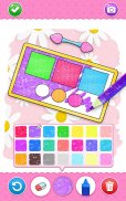 Glitter Beauty MakeUp Coloring screenshot 18