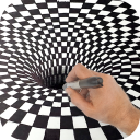 Learn to draw 3d illusions Icon