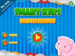Smart Kids - Match Shapes screenshot 0
