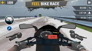 Highway Traffic Bike Rider - Endless Traffic screenshot 2