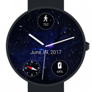 Animated Starfield Watch Face screenshot 1