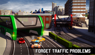 Erhöhte Bus Simulator 2018: Futuristic Bus Games screenshot 17