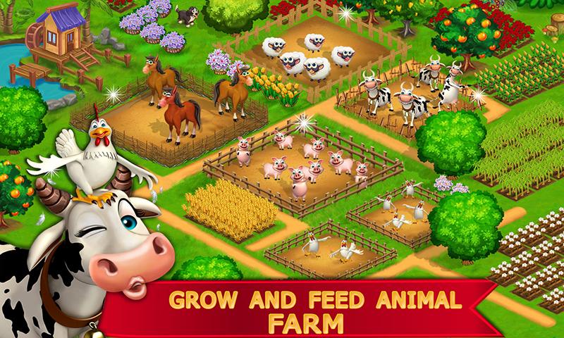 Download do APK de fazendeiro offline da vila jogo dia da agricultura para  Android