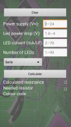 LED Resistor Calculator screenshot 0