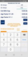 Fire Alarm Battery & Power Supply Calculator screenshot 3