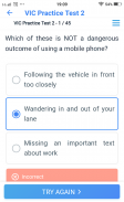 VIC Road Learning Test screenshot 2