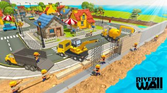 River Border Wall Construction Game 2020 screenshot 3