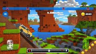 Blocky Rider: Roads Racing screenshot 3