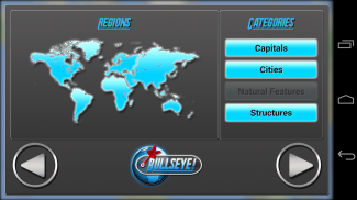 Bullseye! Geography Challenge screenshot 2