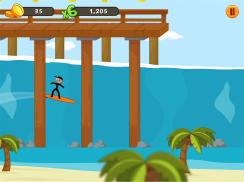 Stickman Surfer screenshot 6