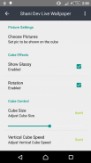 Shani Dev Cube Live Wallpaper screenshot 2