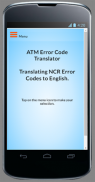 ATM Error Code Translator- NCR screenshot 2