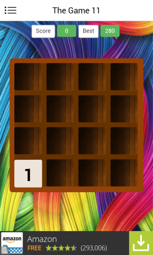 Game 11, Numbers game puzzle screenshot 2