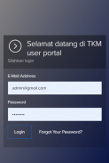 TKM User Portal screenshot 1