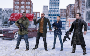 Winter City Shooter Gangster Mafia screenshot 4