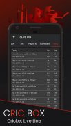 CricBox - Fast Cricket Live Line screenshot 2
