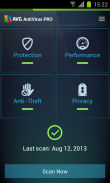 AVG AntiVirus PRO Android Security screenshot 2