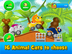 适合幼儿和儿童的动物赛车 screenshot 6
