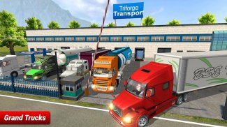 Yol dışı Kamyon Sürüş simülatörü Ücretsiz - Truck screenshot 0