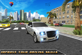 مدرسة لتعليم قيادة السيارات 3D محاكي screenshot 11