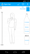 Água App (Lembrete e Tracker) screenshot 2