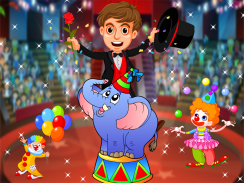 Amazing Clown Circus Games screenshot 0