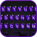 Neon Metal Business Keyboard T Icon