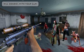 zombie perbatasan mati pembunuh zombie menembak screenshot 0