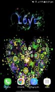 Multicolor Heart Live Wallpaper screenshot 2