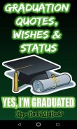 Graduation Quotes - Wishes, Best Status & Thoughts screenshot 2