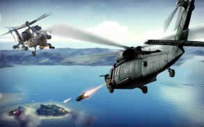Army Gunship Helicopter Games Simulator Battle War screenshot 4