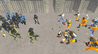 Battle Simulator Prison Police screenshot 3