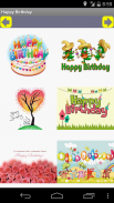 Tarjeta de feliz cumpleaños, GIF y video. screenshot 0