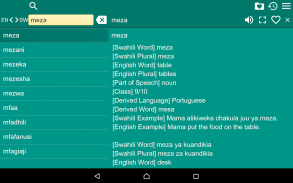 English Swahili Dictionary screenshot 9