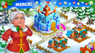 Farm Snow: Happy Christmas Story With Toys & Santa screenshot 3