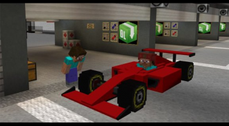 Minecraft car mod. Vehicle screenshot 1