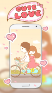 Cute Love Live Wallpaper screenshot 2