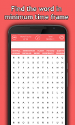 Word Search Puzzle 2018 screenshot 3