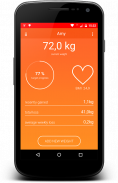 Be Fit - Weight Tracker screenshot 2