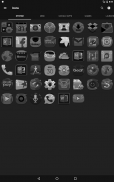 Black, Silver and Grey Icon Pack Free screenshot 12