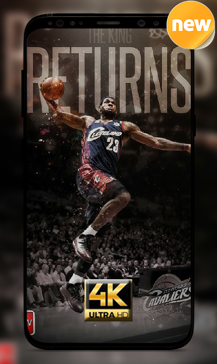 🏀 Wallpaper for Lebron James Lakers APK pour Android Télécharger